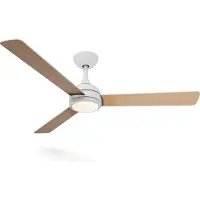 Philips Velyx Deckenventilator mit Beleuchtung 32 W (Ventilator) + 24 W (Leuchte), Haushalts-Lamellenlüfter, Weiß, Zimmerdecke, Metall, IP20, I