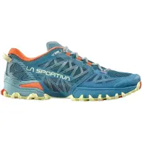 La Sportiva - Traillaufschuhe &ndash; Damen &ndash; Bushido III Woman - Bushido III Woman Everglade/Zest für Damen - Größe 38,5 - Blau