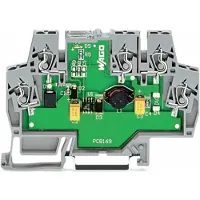 Wago DC/DC-Wandler 24V/12V, 0,5A f.TS35 859-805 Spannungsart der Versorgungsspannung DC, 1. Ausgangsspann