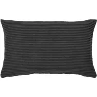 PAD Dekokissen "Lamonte", anthrazit, unifarben, B:60cm L:40cm, Baumwolle, Dekokissen_Sitzkissen_Kissenhüllen, Dekokissen, Kissenhülle ohne Füllung, Uni Farben, 1 Stück, verschiedene Größen