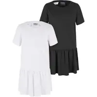 Urban Classics Uck4104a Kurzarmkleid 2 Einheiten