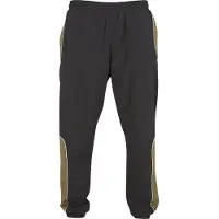 Urban Classics Hose , Sporthose mit Piping, schwarz - XXL