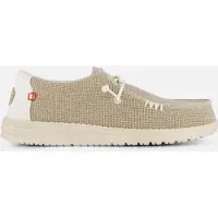 HeyDude Slipper Herren Wally Braided Off White-Schuhgröße 47