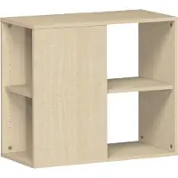 Geramöbel Flex Anstellregal 2 OH 2OH 800x400x720mm Ahorn