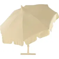 Jan Kurtz Pagoda Sonnenschirm Stahlrohr weiß/Polyacryl