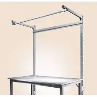 Manuflex Laufschiene für Werkbanksystem PROFI, 1750 mm breit