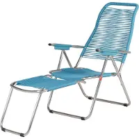 Fiam Spaghetti Armlehnsessel Aluminium/PVC-Band