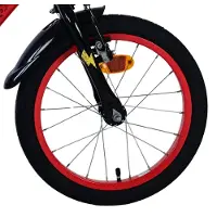 Volare Disney Cars Kinderfahrrad - Jungen - 16 Zoll - Rot - Zwei Handbremsen
