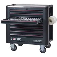 Sonic Next S12XD bestückter Werkzeugwagen 887-teilig
