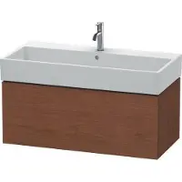 Duravit Waschtischunterbau L-CUBE 394x984x459mm basalt matt