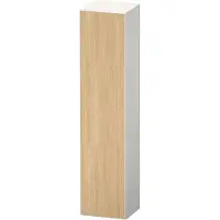 Duravit Hochschrank Zencha 40x36x176cm, 1 T, An L, Ei nat/weiß matt