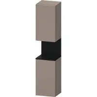 Duravit Hochschrank Qatego 40x36x1760cm, 2 T, B, An l, E sw/Bas ma