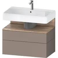 Duravit Waschtischunterschrank Qatego 79x47x59cm, E Ma/Ba m, 1 Kast, 1 Ausz.