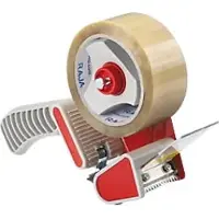 RAJA Klebebandabroller H11CP Rot Metall, Kunststoff
