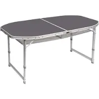 Bo Camp - Tisch - Oval - Koffermodell - 150x80 cm