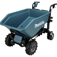 Makita Akku-Schubkarre 2x18V, 300 kg, 0-1,5/3,5 km/h
