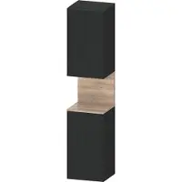 Duravit Hochschrank Qatego 40x36x1760cm, 2 T, B, An r, E Ma/E sw