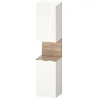 Duravit Hochschrank Qatego 40x36x1760cm, 2 T, B, An l, E Ma/w hgl