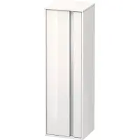 Duravit Hochschrank KETHO 360x400x1320mm Ans links weiß hochglanz Anschlag links weiß hochglanz