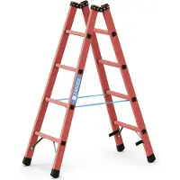 Zarges Vollkunststoff-Sprossen-Stehleiter EFA B 2x4 Sprossen