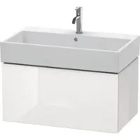 Duravit Waschtischunterbau L-CUBE 394x784x459mm weiss hochglanz