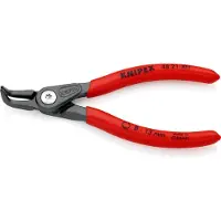 Knipex Präzisionsicherungsringzange DIN 5256 D L.130mm 90Grad gew. Bereich D.8-13mm grau atram. Griffe K...