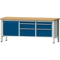 Anke Kasten Werkbank H 840 mm 2000mm Modell 125 V