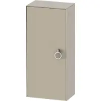 Duravit Halbhochschrank White Tulip 40x24x88cm, 1 T m G, An li, Tau s-matt