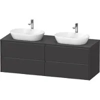 Duravit K24899B80800000 Konsolen-WTU wandhängend Ketho2 550x1