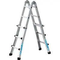 Zarges Teleskop-Mehrzweckleiter Variomax V 4x3 Sprossen