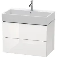 Duravit Waschtischunterbau L-CUBE 544x784x459mm weiss hochglanz