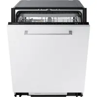 Samsung DW60BG750B00ET, Voll integriert, Standardgröße (60 cm), Berührung, Korb, Edelstahl, 14 Maßgedecke