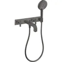 Hansgrohe Fertigmontageset Axor Citterio UP-3-Loch-Wannenarm, m KrG, b bla vc