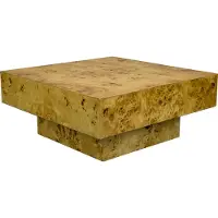 Dutchbone Quinn Couchtisch 90x90 cm Holz Natural