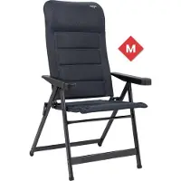 Crespo - Strandkorb - M - AP/237 - Air-Deluxe - Grau - Modell 2025