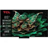 TCL 85C7K, 2,16 m (85"), 3840 x 2160 Pixel, QD-Mini LED, Smart-TV, WLAN, Metallisch