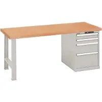 Lista Werkbank mit Multiplexplatte