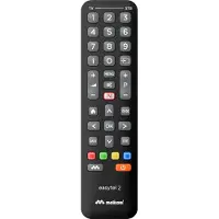 Meliconi 808061, TV, IR Wireless, Drucktasten, Schwarz
