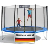 Terena Trampolin ø 430 cm mit Sicherheitsnetz | bis 150kg