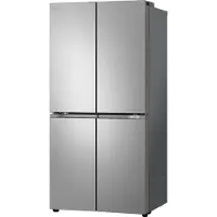 LG GMB860PYDE, Freistehend, Mehrtürig, Silber, 4 Tür(en), Prime Silver, Berührung