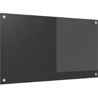 vidaXL Küchenrückwand Dunkelgrau 90 x 50 cm Gehärtetes Glas