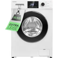 Bomann Waschmaschine 10kg | 16 Waschprogramme für jede Anforderung | Max. 1400 U/min Schleuderdrehzahl | Programm-Endzeitvorwahl 3-24 h | WA 7111