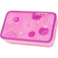 MCNEILL Federmäppchen Pencil Case with Three Compartments Pinky rosa