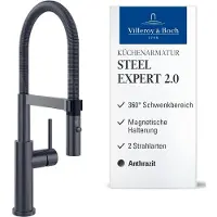 Villeroy & Boch 92800005 Küchenarmatur Steel Expert 2.0