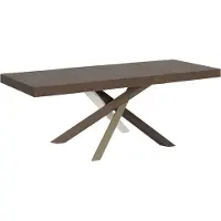 Itamoby Ausziehtisch 160/420x90 cm Volantis Premium Walnuss mehrfarbig Beine 4/C