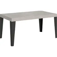 Itamoby Ausziehtisch 160/420x90 cm Flame Cashmere Anthrazit Beine