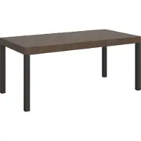 Itamoby Ausziehbarer Tisch 90x180/284 cm Everyday Walnuss-Anthrazit-Gestell