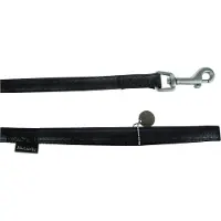 MACLEATHER Leine mac Leder 1,2 m schwarz