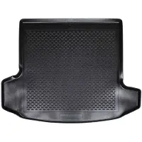 vidaXL Kofferraummatte Schwarz Gummi 42029192