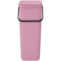 Brabantia Mülleimer Sort & Go - 40 Liter - Lilac Pink